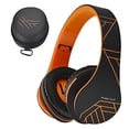 thumbnail image 1 of PowerLocus Auriculares Bluetooth Over-Ear, Auriculares Inalámbricos Estéreo Plegables Auriculares Inalámbricos y con Cable con Micrófono Incorporado, Micro SD/TF, FM para iPhone/Samsung/iPad/PC (Negro, 1 of 5