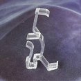 thumbnail image 3 of Valance Clips Clear Plastic Retainer Holder Clip For Window Blind Valance,horizontal Faux & Wood Bl, 3 of 5