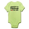 thumbnail image 1 of CafePress - Somebody In Pittsburgh Loves Me Infant Bodysuit - Baby Light Bodysuit, 1 of 1