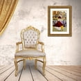 thumbnail image 3 of Kaveney, Wendy 11x14 Gold Ornate Wood Framed with Double Matting Museum Art Print Titled - Italy, Venice Colorfully prepared cafe tables, 3 of 4