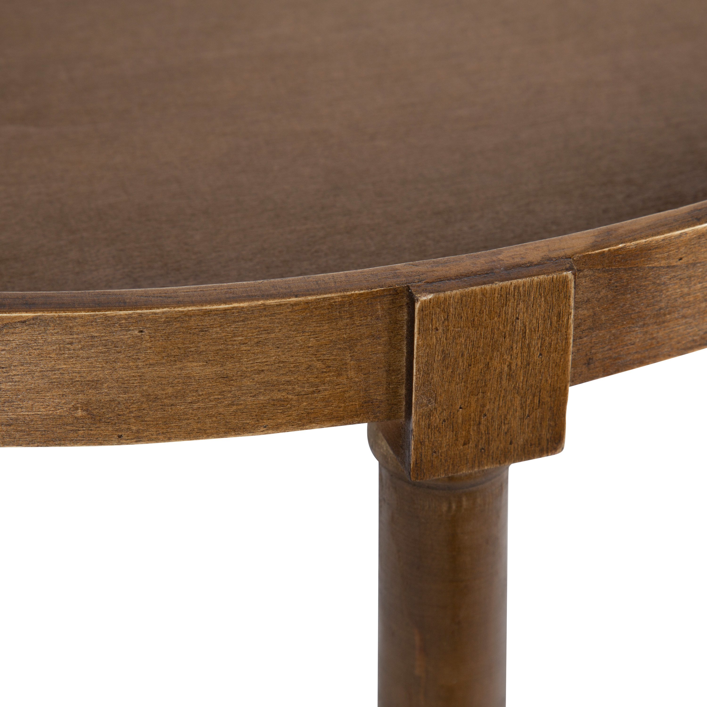 Kate and Laurel Bellport Farmhouse Console Table, 30 x 14 x 30, Rustic Brown, Vintage Entryway Table