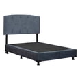 thumbnail image 2 of Box Base Cama Matrimonial + Cabecera Sigma Dicasa Steel Blue, 2 of 9