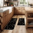 thumbnail image 6 of Merry Christmas Kitchen Rugs Sets of 2 Non Skid Washable, Winter Xmas Kitchen Doormat Farmhouse Style Decor Mats for Home Kitchen Floor 17x29 and 17x47 Inch DM109, 6 of 6