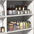thumbnail image 4 of duomi-Clear Pantry Storage Bins, Clear Plastic Cosmetics Organizer Bins, 6 Packs, 4 of 4