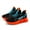Orange, variant on GHFKKB Men's Fashion Sneakers Breathable Mesh Running Shoes Blade Non Slip Soft Sole Casual Athletic Walking Shoes