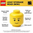 thumbnail image 6 of LEGO Storage Head Mini Boy Stackable Copenhagen 4033 Building Set (100 Pieces), 6 of 6