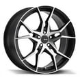 thumbnail image 2 of ADVANTI RACING 93MB HYDRA 19X9.5 5X120 45ET 73CB MATTE BLACK MACHINED FACE CLEAR COAT WHEEL, 2 of 2