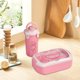 thumbnail image 5 of Aparatos de cocina, accesorios de cocina, utensilios de cocina, herramientas de cocina, lonchera portátil con compartimentos, juego de vasos de agua, apto para microondas, lonchera bento multiusos par, 5 of 6