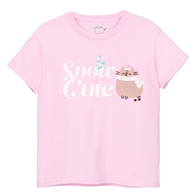 Pusheen Girls Christmas T-Shirt