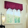 Regency Velvet Ascot Valance, Burgundy