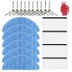 thumbnail image 2 of Repuestos LANNMXG Cepillos laterales Filtros HEPA Almohadillas para fregona Aspiradora robot M200 M201 M501, 2 of 5