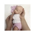 thumbnail image 4 of 12 Inch 32 cm Reborn Doll Full Body Platinum Silicone Dolls Soft Touch Feeling Baby Newborn Doll Girl, 4 of 5