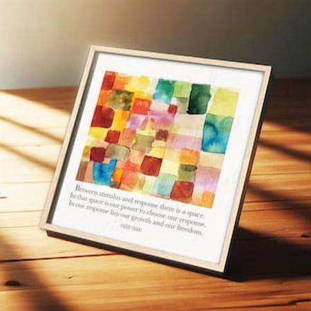 Viktor Frankl Psychology Quote Poster, 8x12 UNFRAMED