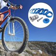 thumbnail image 4 of Paquete de 6 espaciadores de auriculares de , espaciadores de horquilla Azul shamjiam Espaciador de auriculares de bicicleta, 4 of 7