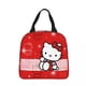 thumbnail image 2 of Bolsa térmica para el almuerzo con dibujos animados de HelloKitty de Kawaii Sanrio, bolsa térmica para el almuerzo, contenedor de gran capacidad, lonchera para mujeres, para trabajar y viajar, 2 of 5