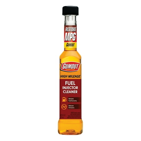Gumout High Mileage Fuel Injector Cleaner Additive, 6 oz - 510013