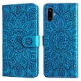 thumbnail image 1 of Funda tipo cartera GANGXUN para Samsung Galaxy F06 5G , diseño girasol, cuero PU, soporte, cierre magnético, tarjetero, 1 of 5