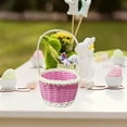 thumbnail image 4 of Clearance Under 5$ Party Balloon, FNGZ Mini Easter Baskets for Crafts Decor Mini Rattan Picnic Basket Kids Easter Baskets Empty Plastic Easter Basket for Easter Egg Hunt, 4 of 6