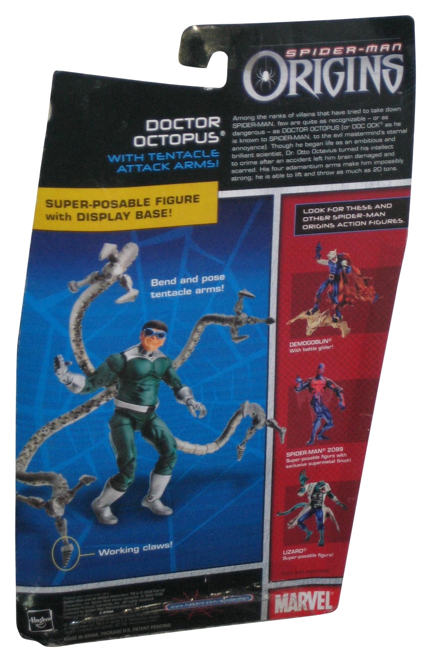 Marvel Legends Poseable Doctor Octopus Tentacle Arms