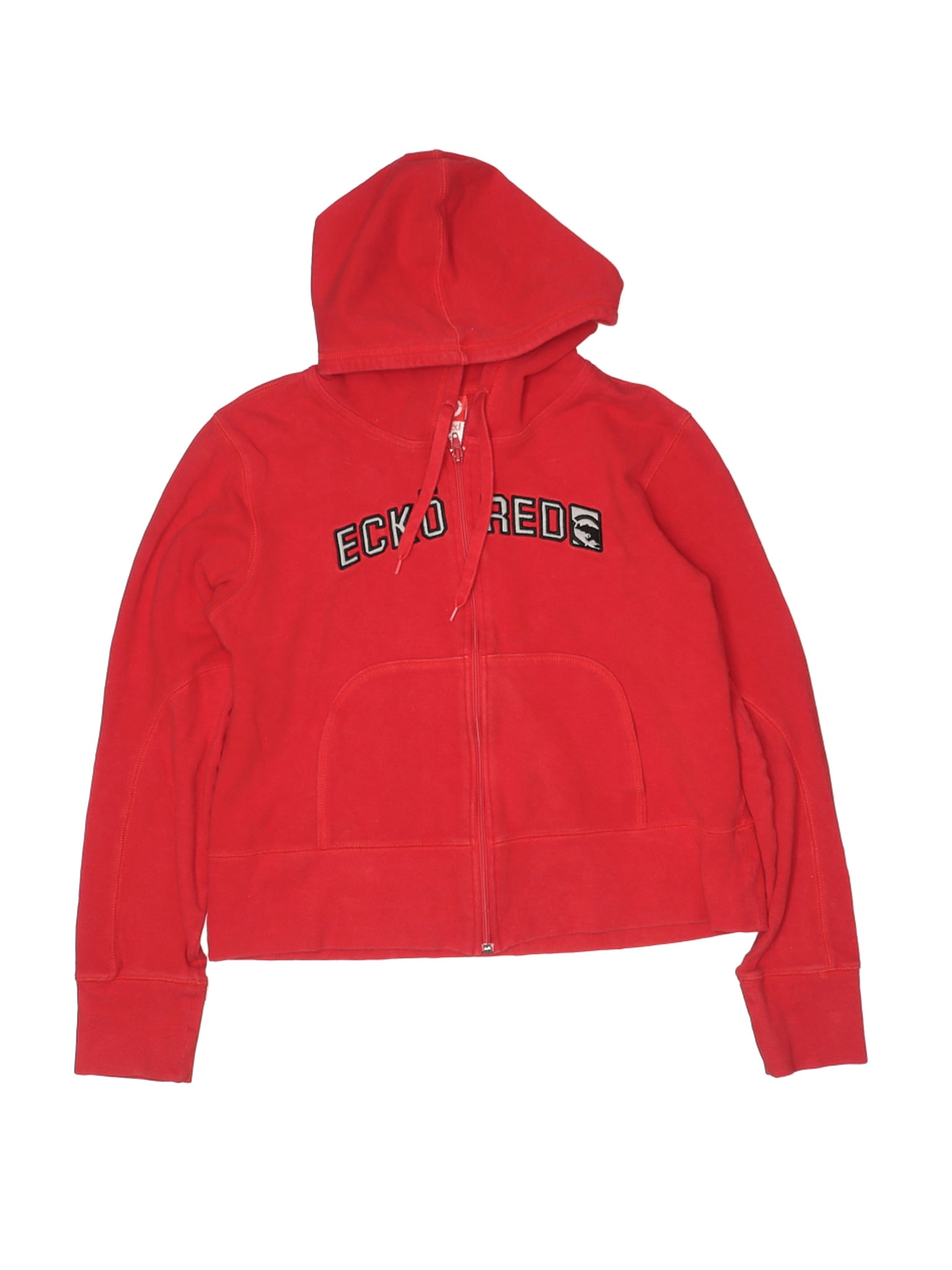 red zip up hoodie walmart
