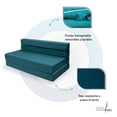 thumbnail image 2 of Funda Extra Sofá Cama Cozy matrimonial verde, 2 of 5