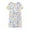 #0237-White, variant on Tween Girls Easter Printed Short Sleeve Crew Neck Ballet Dance Dress Soft Breathable Practice Leotard Skirt Spring Summer Easter Outfit 4-14 Years