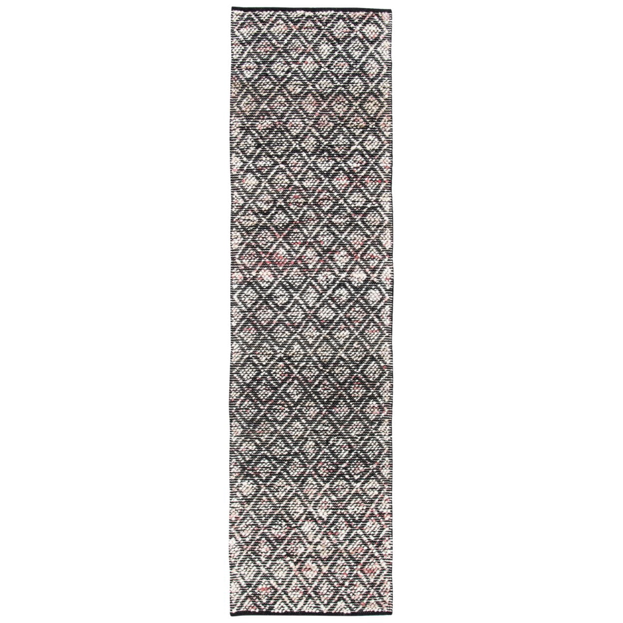 SAFAVIEH Natura Harold Diamond Area Rug, Ivory/Red, 3' x 5'