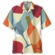 thumbnail image 3 of Camisa hawaiana con estampado de vino colorido para hombre, camisas de manga corta con solapa suelta y estampado 3D, blusas de botones de calle de verano Y2k, 3 of 5