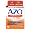 AZO Bladder Control with Go-Less Dietary Supplement, 72 Ct