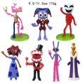 thumbnail image 3 of The Amazing Digital Circus 6/10/12 PCS Anime Figures Action PVC Model Toy Desk Decor Collection Children's Birthday Gifts, 3 of 4
