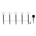 thumbnail image 1 of Christmas Ornaments LED Solar Powered Ground Mounted Lights, Courtyard Pentagonal Star Christmas Tree, Snowflake , Ground Mounted Light String, Christmas Decoration, Christmas Lights Outdoor, 1 of 2