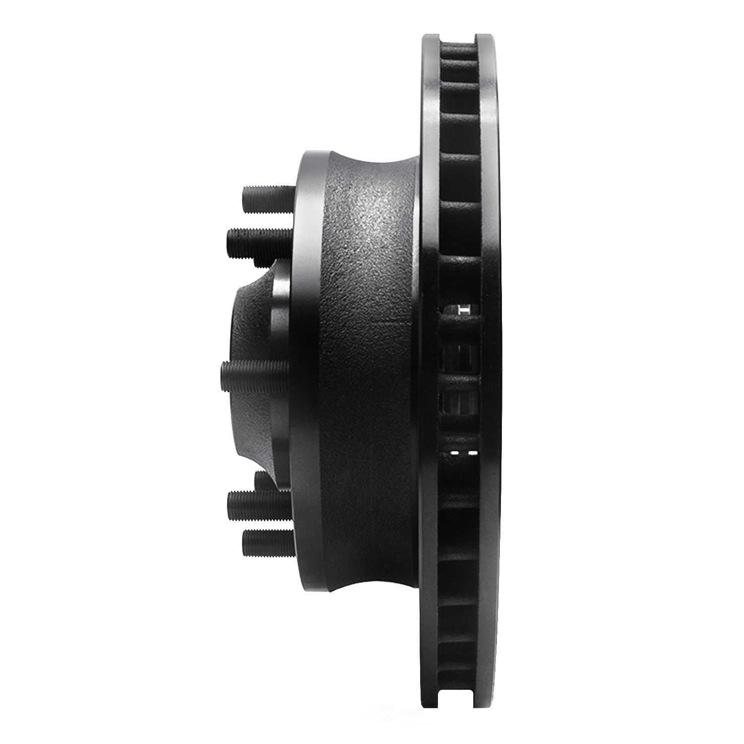 Dynamic Friction Company 633-48004R DFC Brake Rotor - Drilled And Slotted - Black