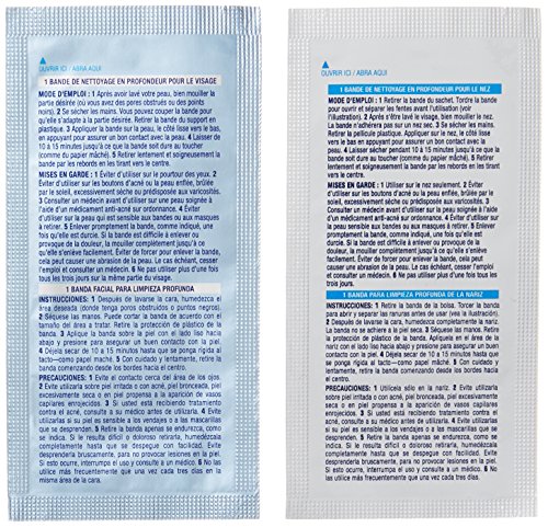Biore Combo Pack Deep Cleansing Pore Strips Face/Nose 14 ea (Pack of 2) - image 6 of 9