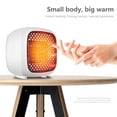 thumbnail image 2 of Electric Space Heaters in Clearance winter High-efficiency Quick-heat Office Convenient Mini Heater Heater, 2 of 8