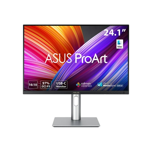 ASUS ProArt PA248CRV - LED monitor - 24.1" - 1920 x 1200 WUXGA @ 75 Hz - IPS - 350 cd/m�� - 1000:1 - HDR10 - 5 ms - 2xHDMI, 2xDisplayPort, USB-C - speakers