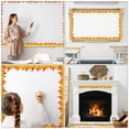 thumbnail image 4 of Miangastore 1 Rouleau de Bordure de Tableau d'Affichage DIY Bordure de Flamme Bordure de Tableau d'Affichage Roulé Bordure en Forme de Feu Bordure Murale, 4 of 8