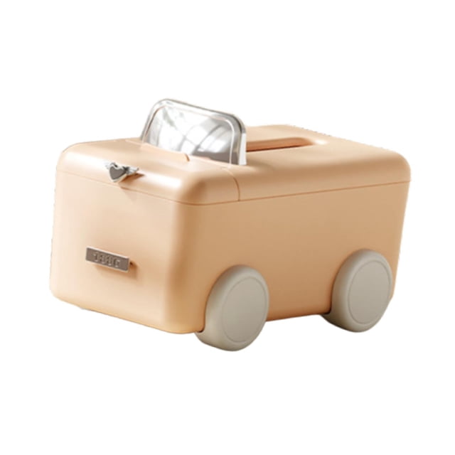 Funda para caja de pañuelos BLESIY de coche rosa