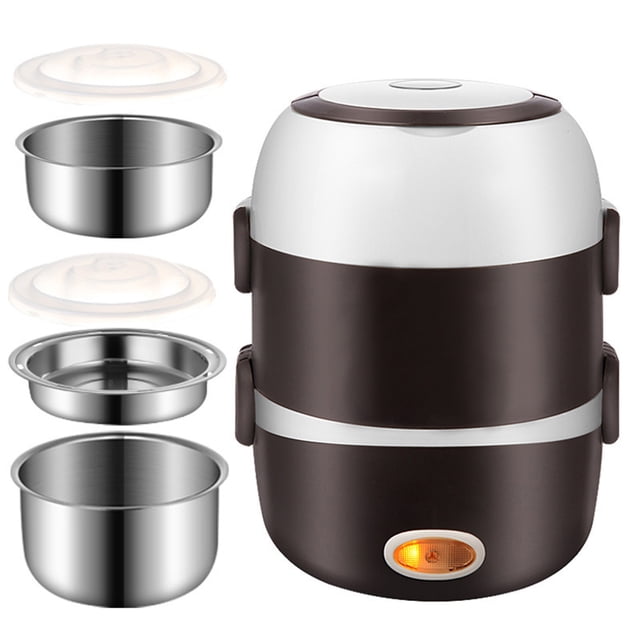 Electric lunch box,Box Qisuo Lunch Office Worker In Lunch Box Layers Stainless Steel In Thermal Lunch Steel Rice Office Worker In Thermal Rice Office Worker Stainless Steel Rice Wemay Baoe