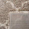 thumbnail image 6 of SAFAVIEH Hudson Jaye Plush Geometric Shag Runner Rug, Beige/Ivory, 2'3" x 8', 6 of 8