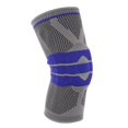 thumbnail image 1 of Rodilleras deportivas Nuevas rodilleras tejidas de silicona con resortes para correr, baloncesto, montañismo, 1 of 5