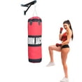 Iron Jack Martial Arts Heavy Bag Punching Set for Adults & Kids