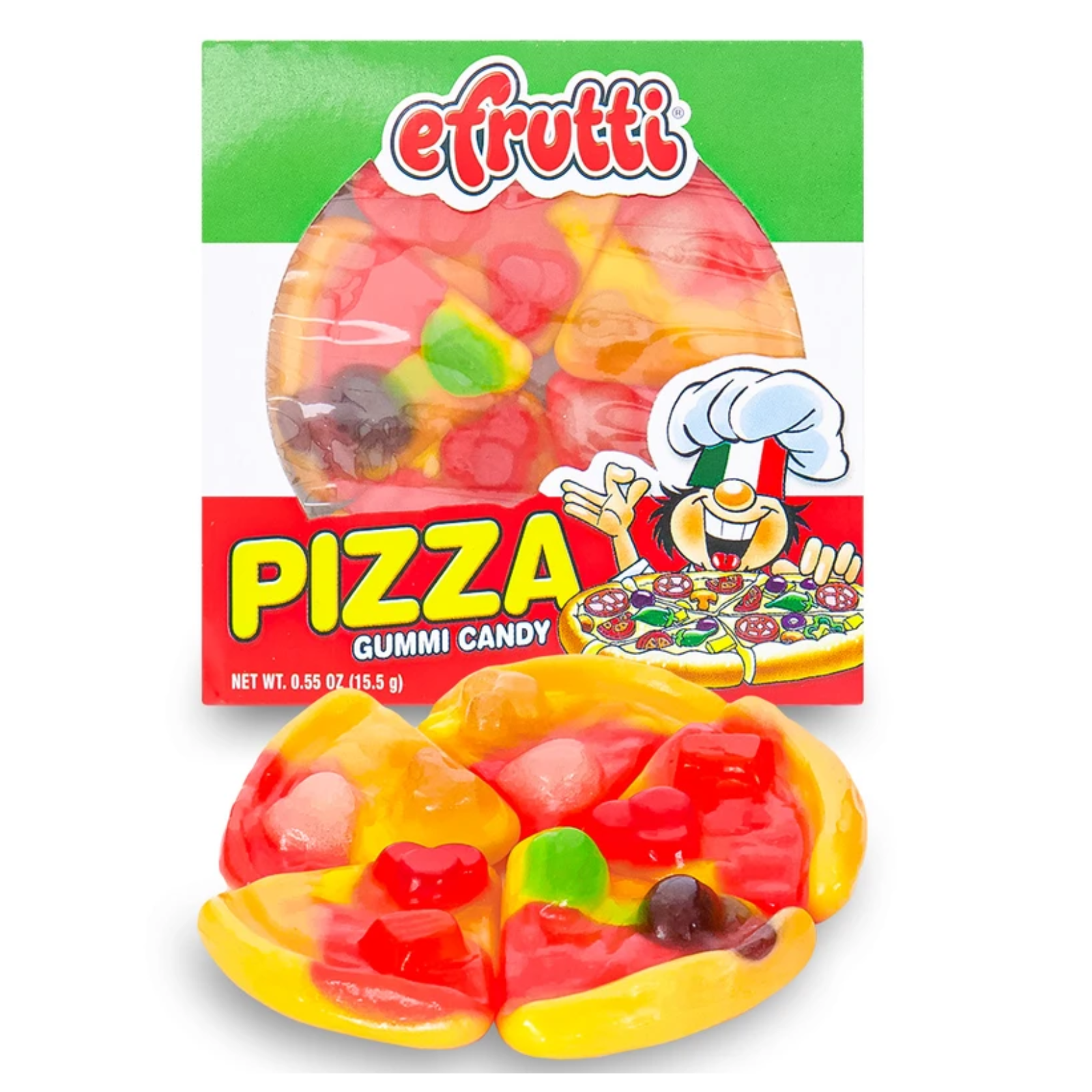 Efrutti Pizza Gummi Candy, 48-Count - Gummy Bulk Deal