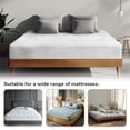 thumbnail image 4 of COEQINE Twin Size Sheet Set Soft Wrinkle Free 3 Pieces Bed Sheets Set with Deep Pocket Bedsheet & Pillowcases for Christmas Home Decor, Cute Reindeer Pink, 4 of 5