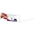 thumbnail image 5 of 4 Pack Shelf Sign Holder Clear Acrylic Display 5" x 3" Label Frame for Product Information Inventory Name and UPC Labels in Shoe Stores Locations Moveable Side Load, 5 of 8