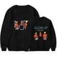 thumbnail image 2 of Mary J. Blige Merch Glow Up Print Crewneck Sweatshirt Unisex Fashion Long Sleeve Top, 2 of 4