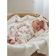 thumbnail image 6 of BemeyourBBs Newborn Baby Girls Western Clothes Cowgirl Outfits One Piece Romper Long Sleeve Boots Print Jumpsuit with Headband Fall Winter Spring Clothes, 6 of 9