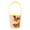 Yellow, variant on MOQIN Christmas Felt Buckets with Handles Christmas Decorations Bucket Snowman Gingerbread Man Santa Claus Xmas Candy Bags Treat Hamper for Holiday Party Gift Packaging Table Centerpiece