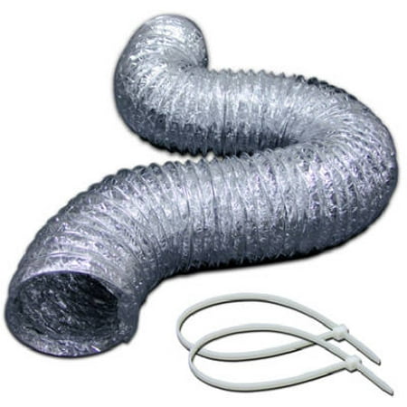 

Lambro Industries 2PK Lama-Flex 4 x 5 Aluminum Film Laminated Flexible Duct