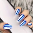 thumbnail image 4 of SDOHIG Metal Mirror Nail Polish, Quick-Dry, No-Bake, High-Shine Chrome Finish, Blue, 7ml, 4 of 5