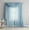 Light Blue, variant on Sheer Voile Window Curtain Solid Panels Rod Pocket - Set of 2
